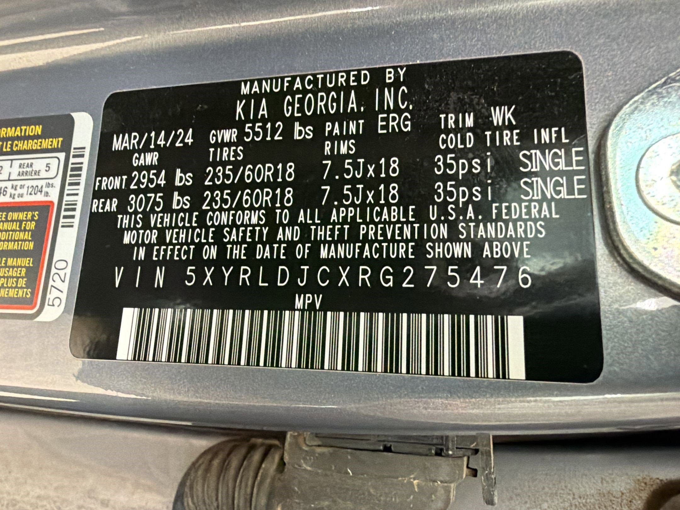 Used 2024 Kia Sorento S AWD/4WD image 19