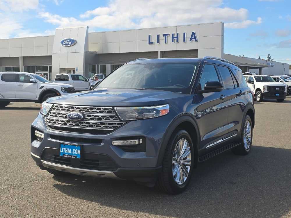 Certified 2021 Ford Explorer Limited w/ Hybrid Equipment Group 310A AWD/4WD image 1