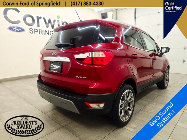 Certified 2021 Ford EcoSport Titanium w/ Interior Protection Package FWD image 6