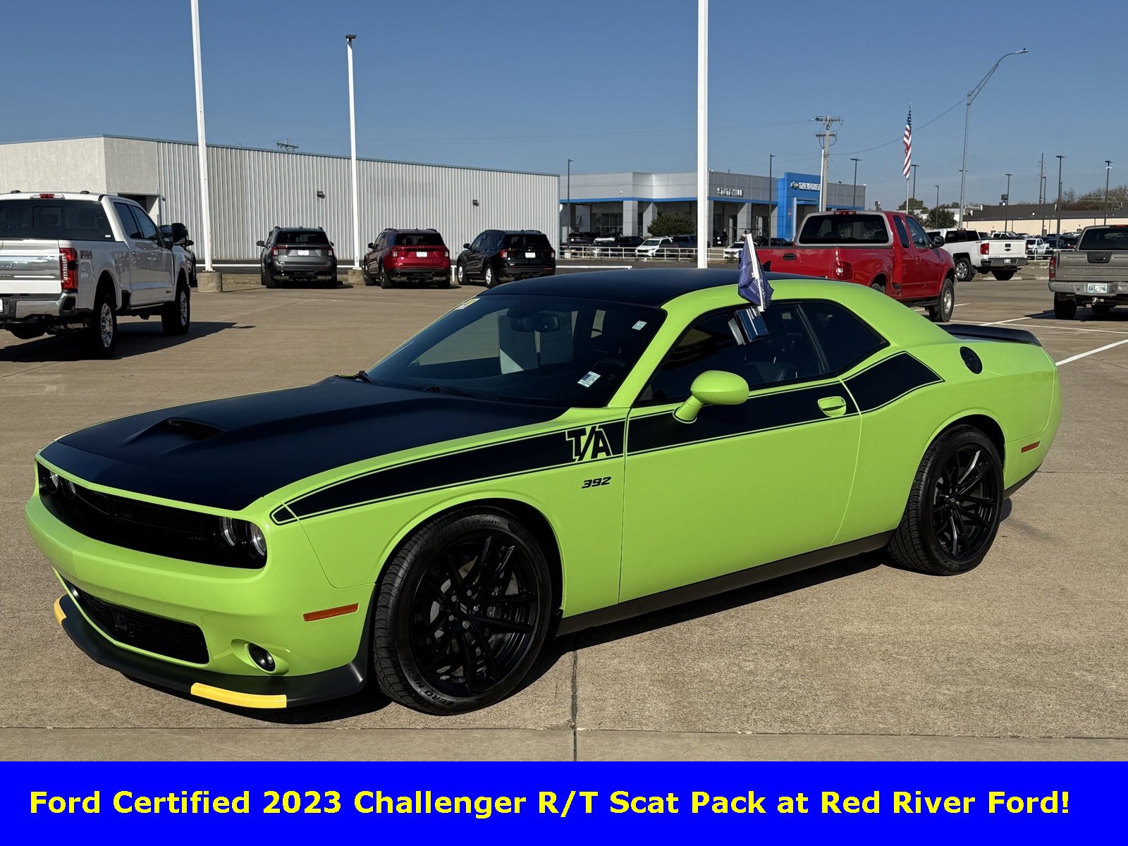 Used 2023 Dodge Challenger R/T Scat Pack w/ T/A Package