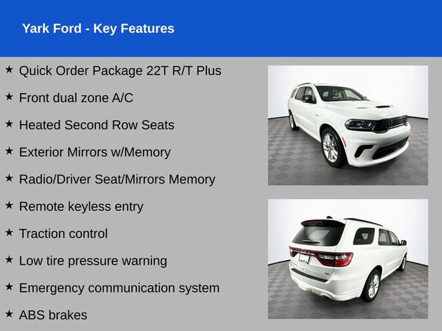 Used 2024 Dodge Durango R/T AWD/4WD image 2