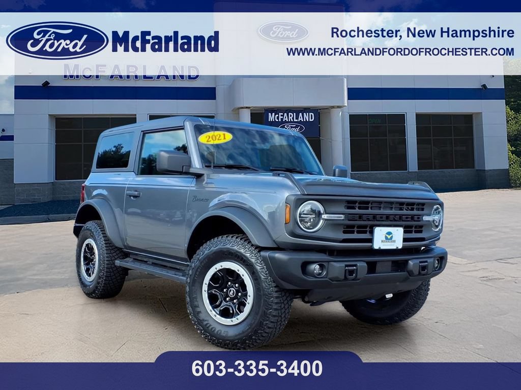 Certified 2021 Ford Bronco Black Diamond w/ Sasquatch Package