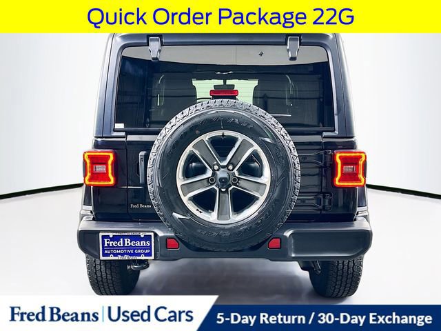 Used 2022 Jeep Wrangler Unlimited Sahara w/ LED Lighting Group image 4