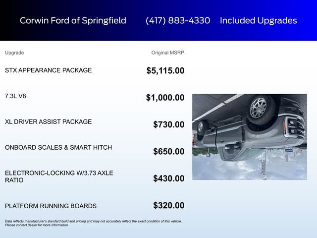 Certified 2025 Ford F350 XL w/ STX Appearance Package AWD/4WD image 6