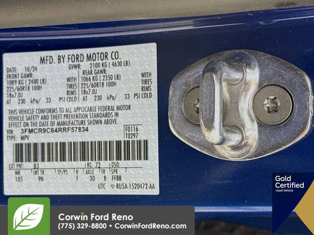 Certified 2024 Ford Bronco Sport Outer Banks w/ Tech Package image 35