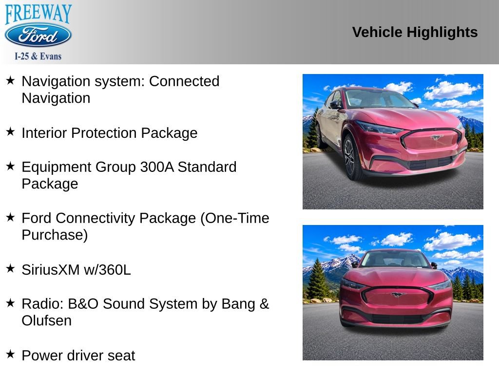 Certified 2025 Ford Mustang Mach-E Premium AWD/4WD image 4