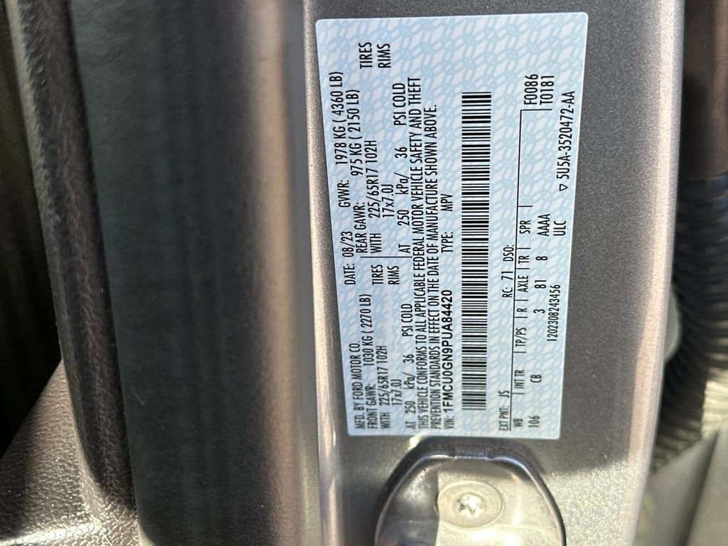 Certified 2023 Ford Escape Active FWD image 27