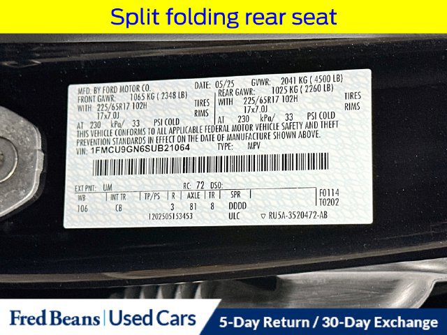 Certified 2025 Ford Escape Active AWD/4WD image 35