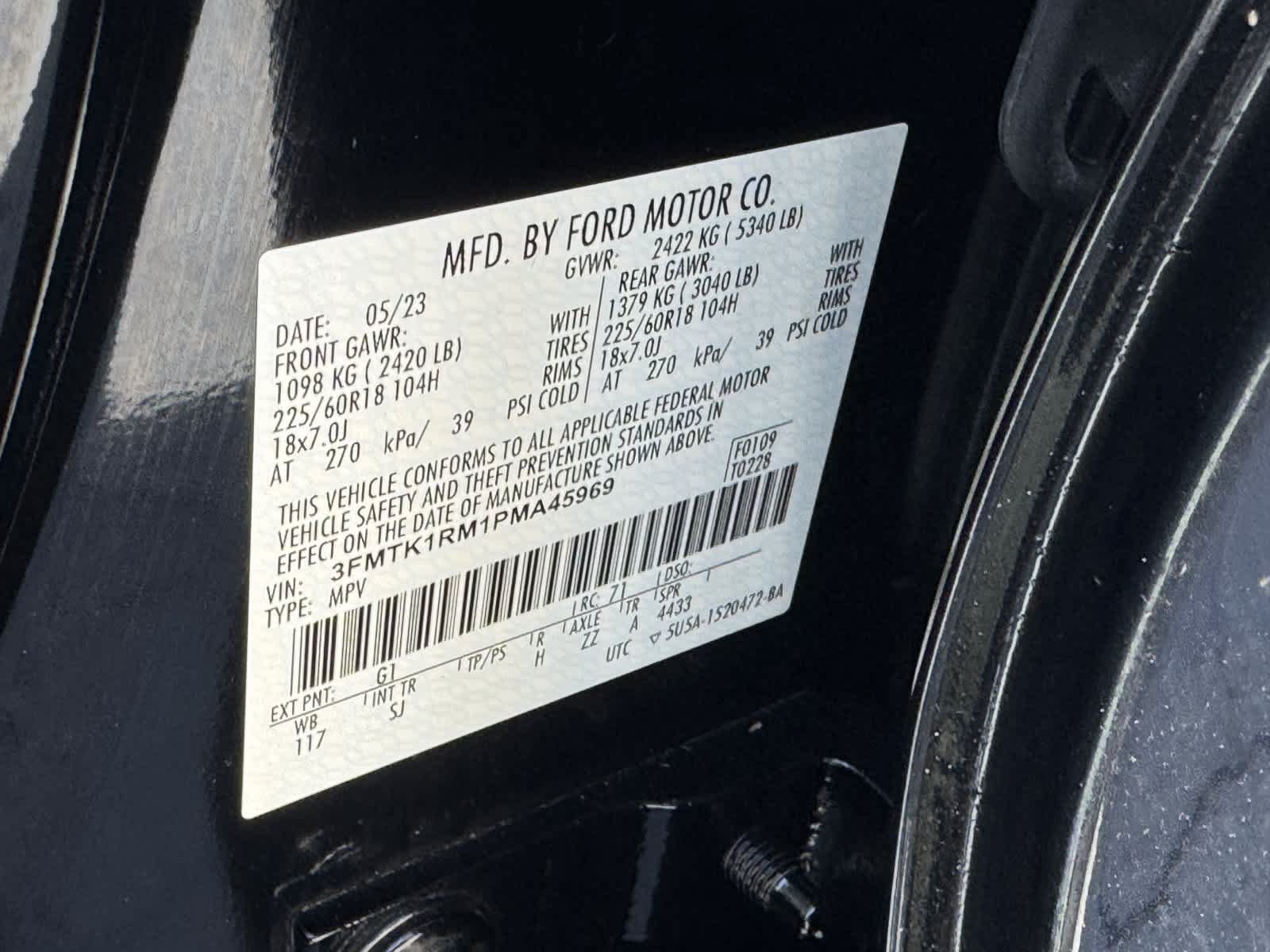 Certified 2023 Ford Mustang Mach-E Select RWD image 25