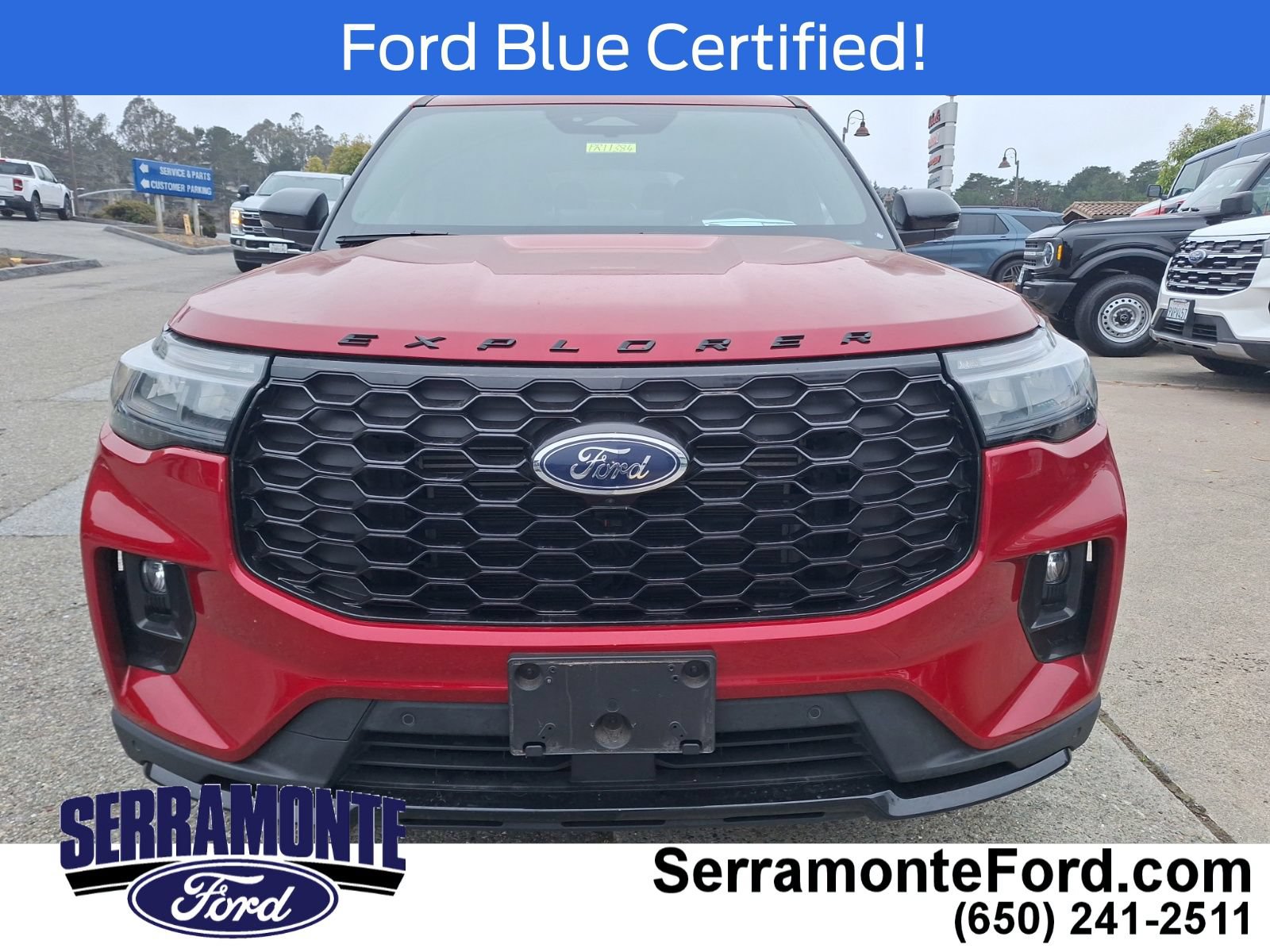 Certified 2025 Ford Explorer ST-Line AWD/4WD image 2