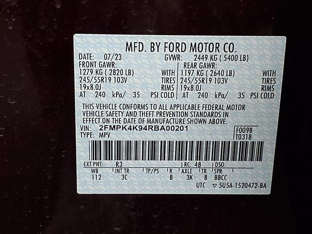 Certified 2024 Ford Edge Titanium AWD/4WD image 34