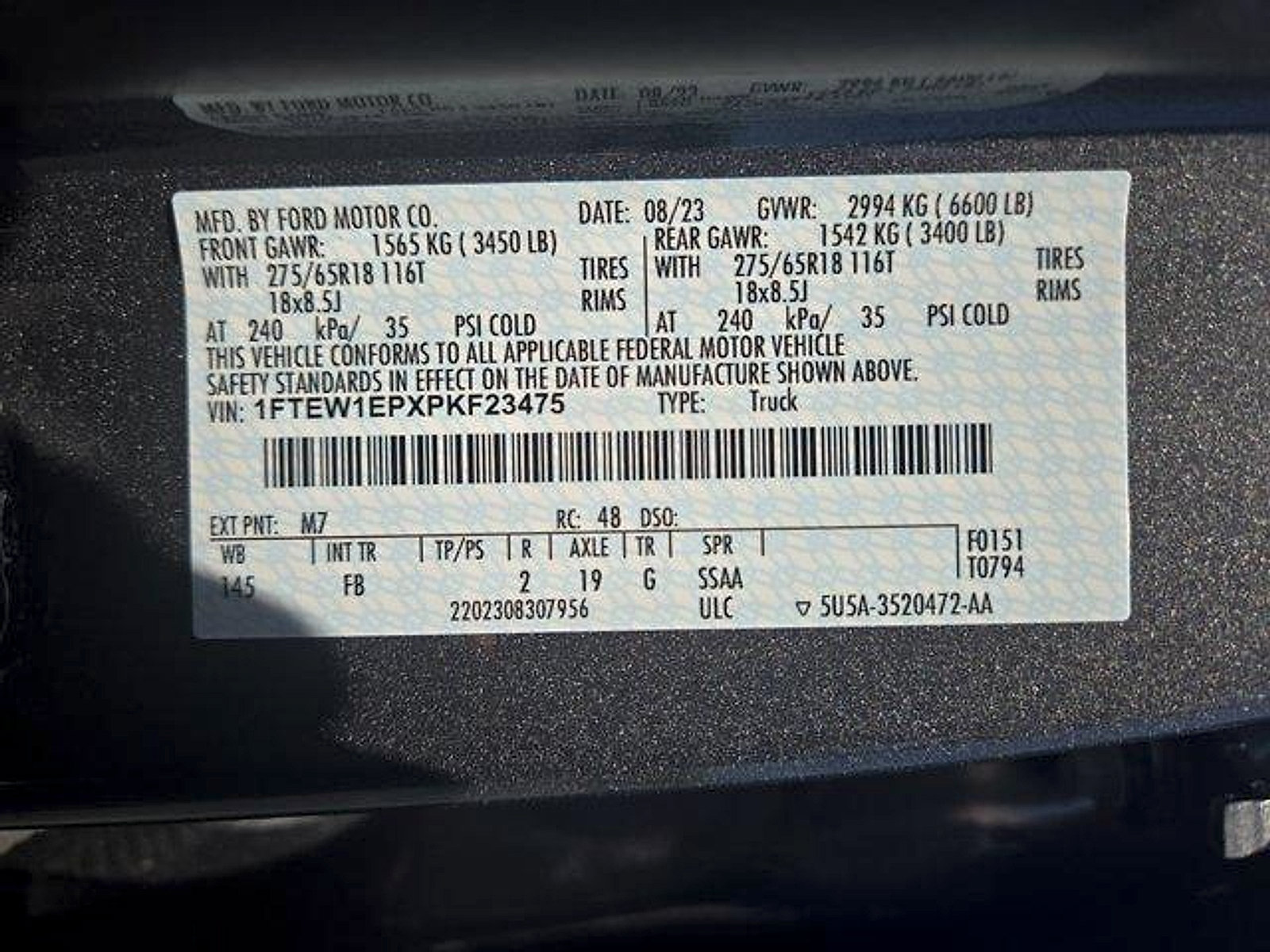 Certified 2023 Ford F150 XLT w/ Equipment Group 302A High AWD/4WD image 26