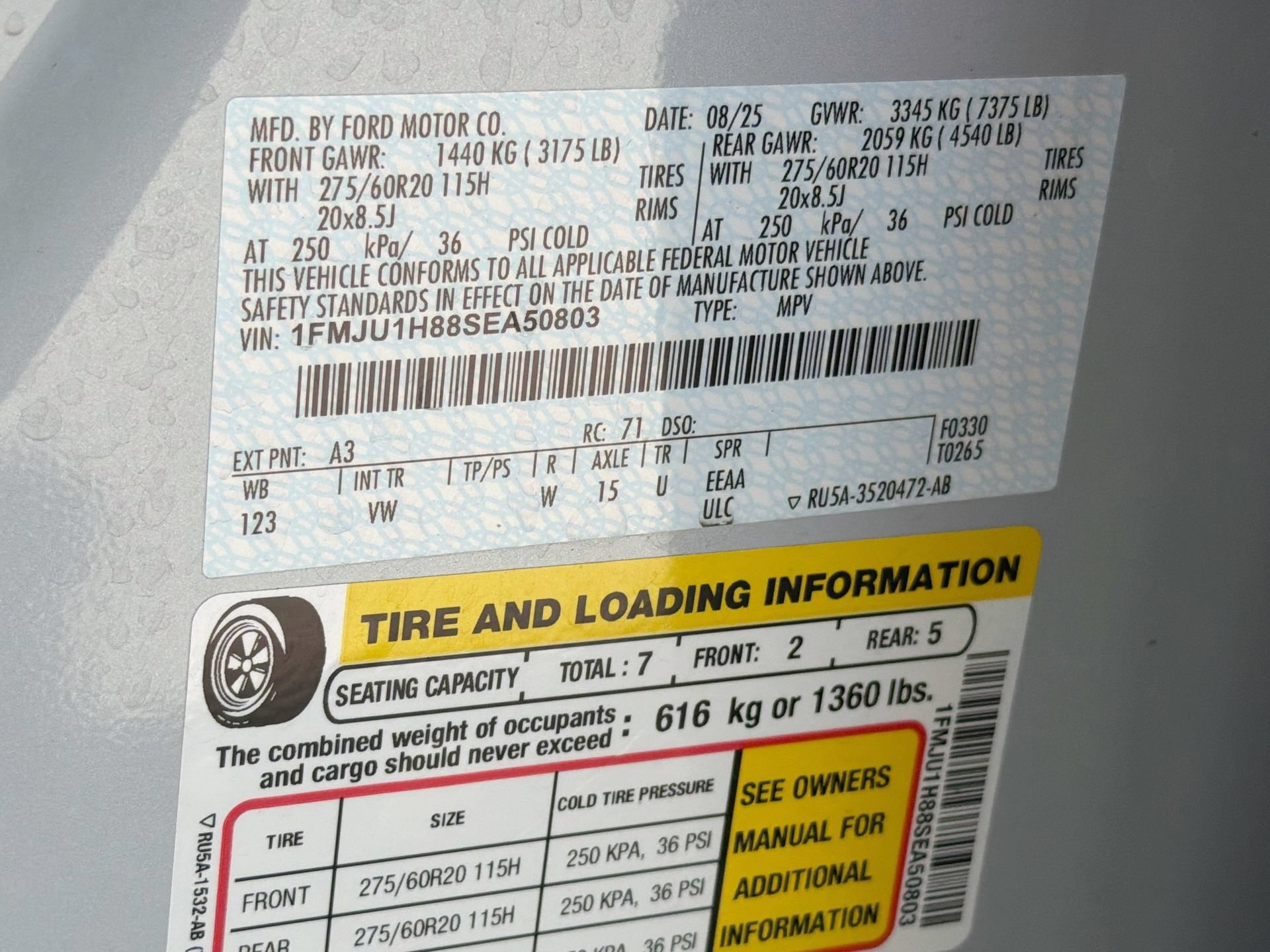 Certified 2025 Ford Expedition Active RWD image 35