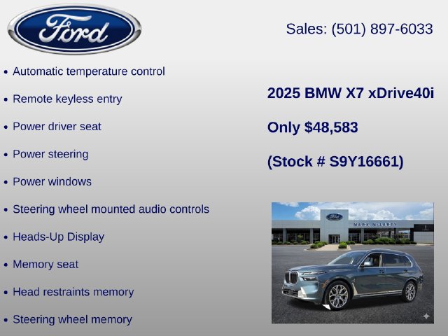 Used 2025 BMW X7 xDrive40i AWD/4WD image 24