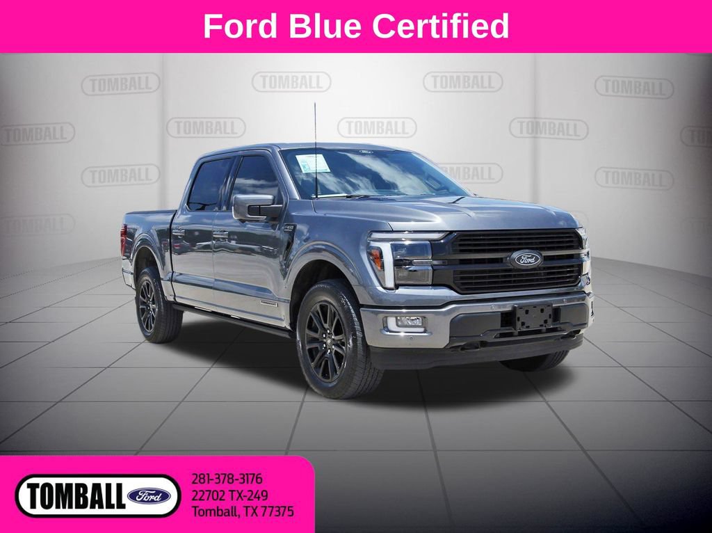 Certified 2025 Ford F150 Platinum w/ Equipment Group 702A High