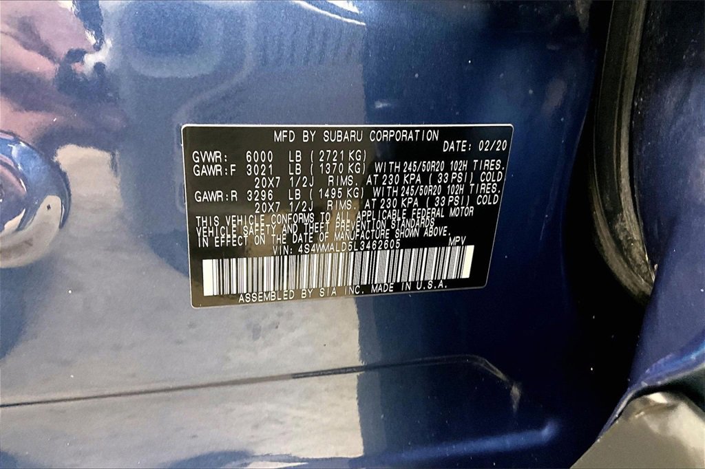 Used 2020 Subaru Ascent Limited w/ Technology Package image 36