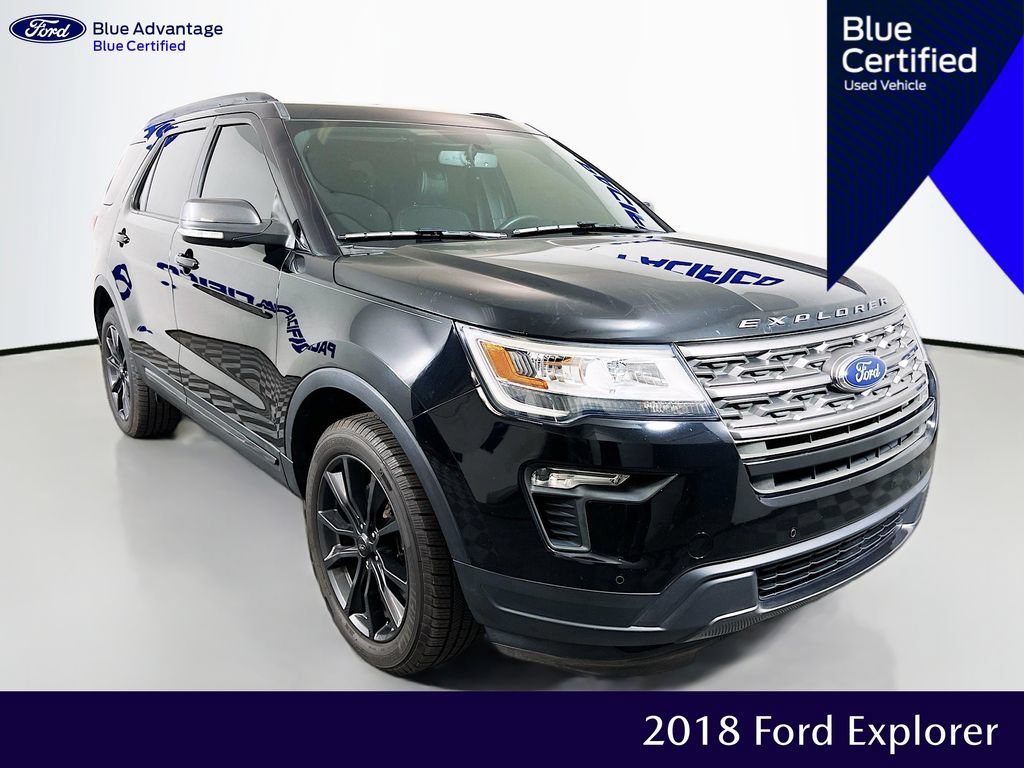 Certified 2018 Ford Explorer XLT w/ Equipment Group 202A AWD/4WD image 1