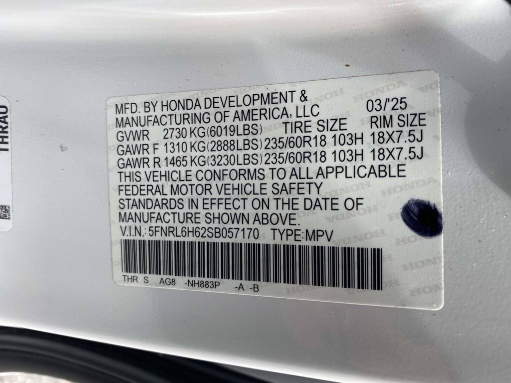 Used 2025 Honda Odyssey EX-L image 20