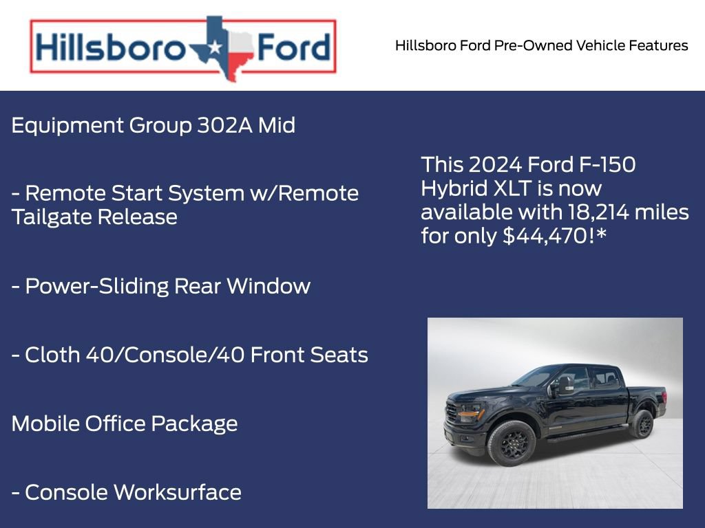 Certified 2024 Ford F150 XLT AWD/4WD image 13
