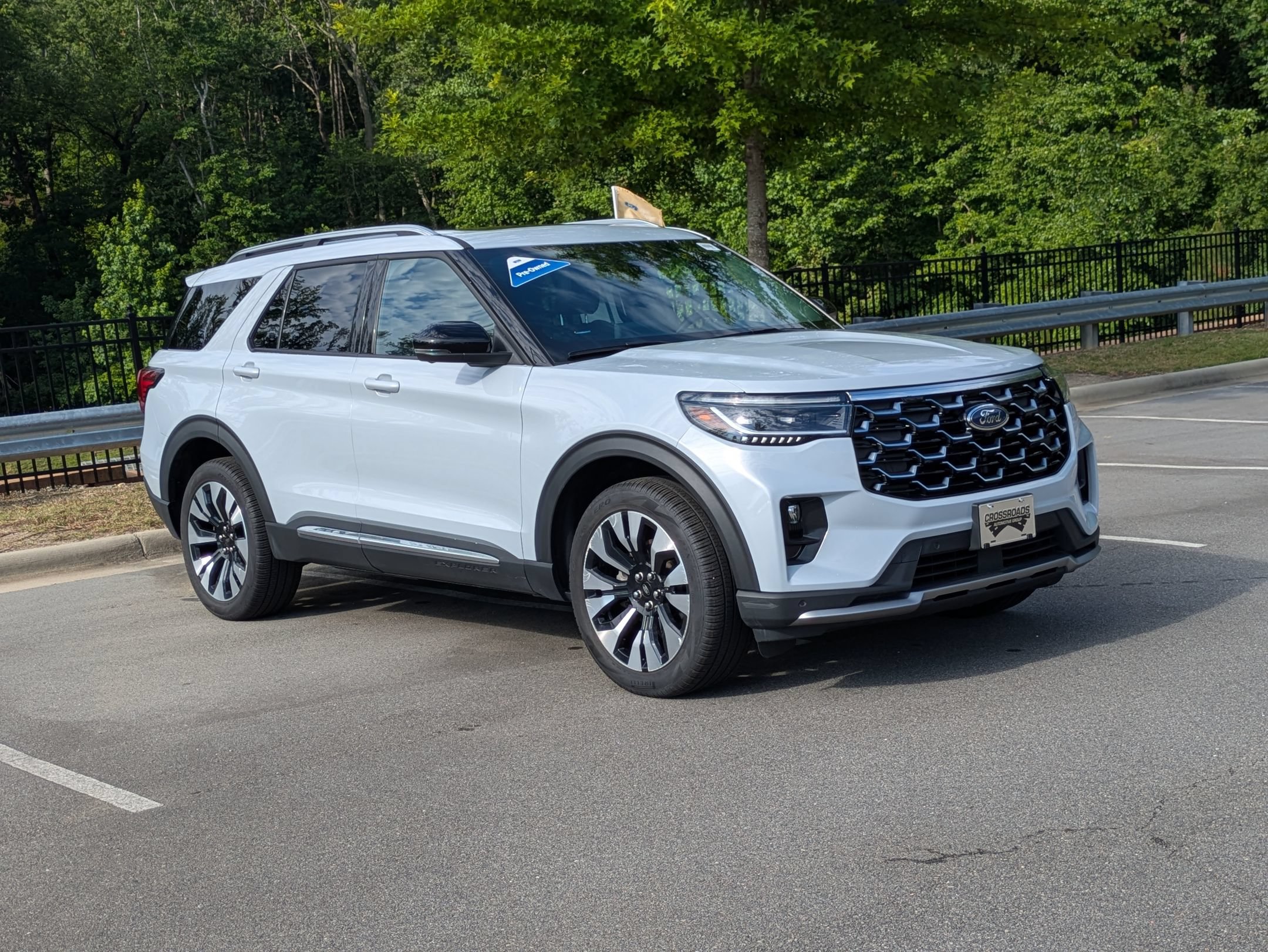 Certified 2025 Ford Explorer Platinum w/ LUX Leather Package