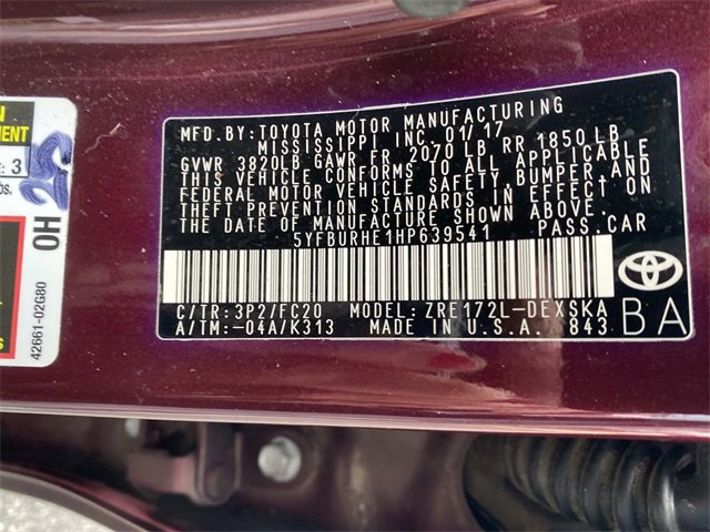 Used 2017 Toyota Corolla SE 50th Anniversary image 21