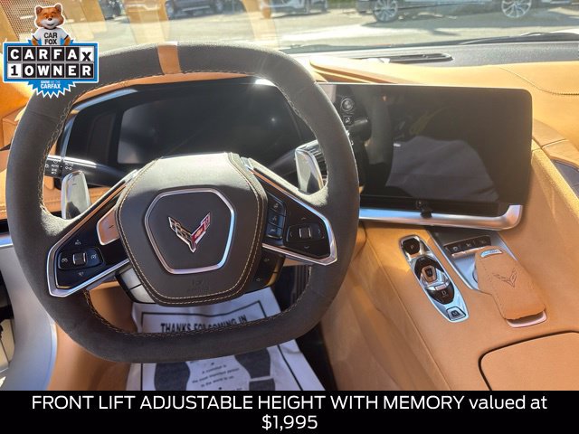 Used 2021 Chevrolet Corvette Stingray Premium Cpe w/ Engine Appearance Package RWD image 3