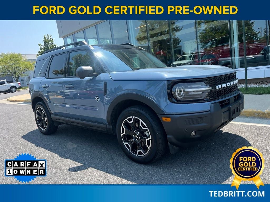 Certified 2025 Ford Bronco Sport Outer Banks w/ Outer Banks Tech Package+