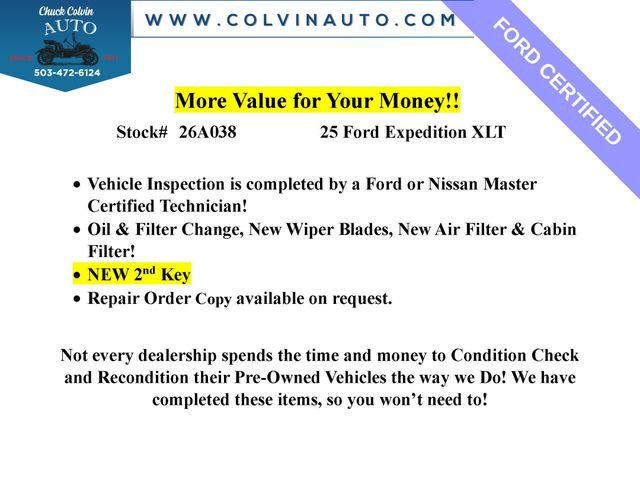 Certified 2025 Ford Expedition Active AWD/4WD image 2