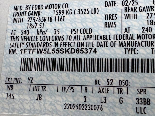 Certified 2025 Ford F150 Lariat image 34