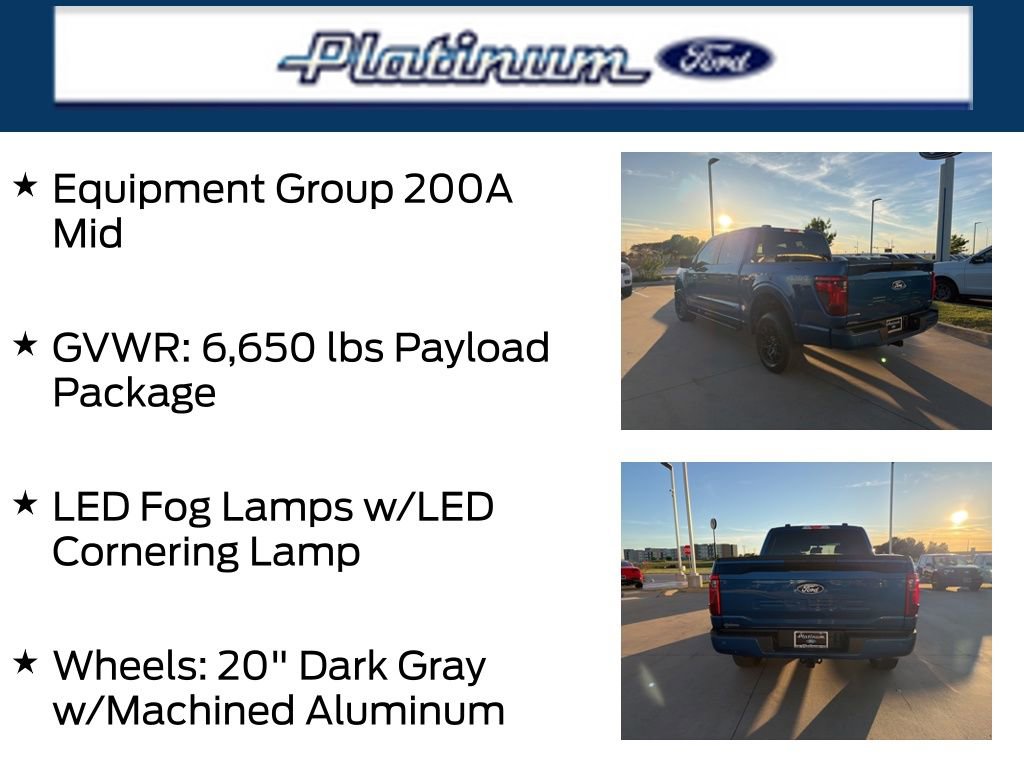 Certified 2025 Ford F150 STX w/ Equipment Group 200A AWD/4WD image 22