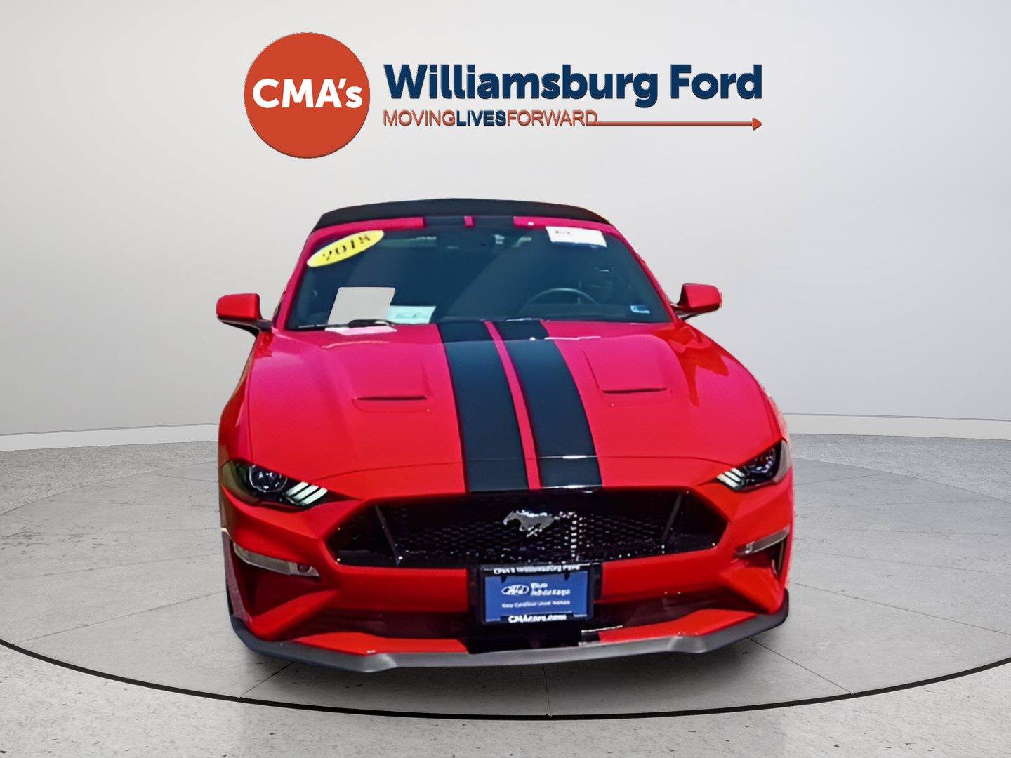 Certified 2018 Ford Mustang GT Premium w/ GT Performance Package RWD image 8