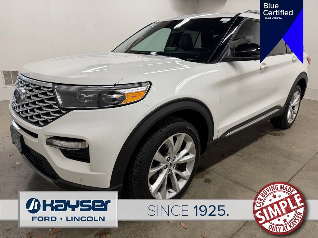 Certified 2023 Ford Explorer Platinum w/ Technology Package AWD/4WD image 3