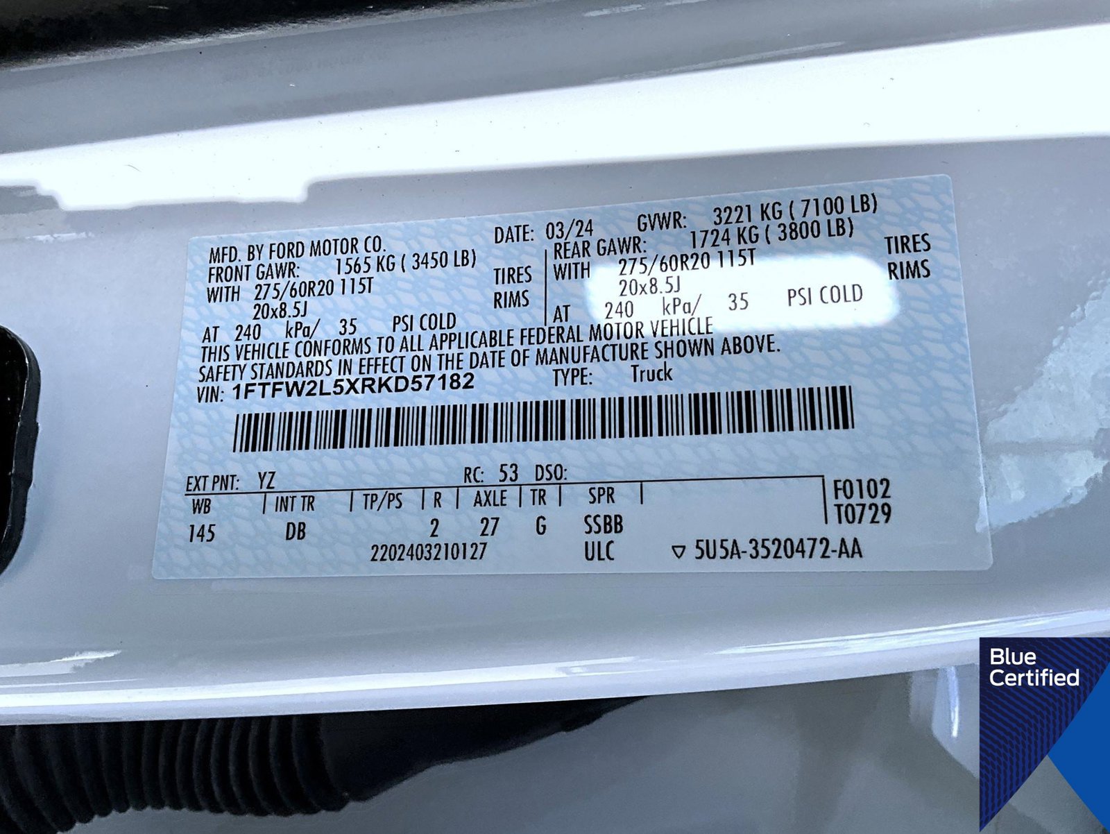 Certified 2024 Ford F150 STX AWD/4WD image 28
