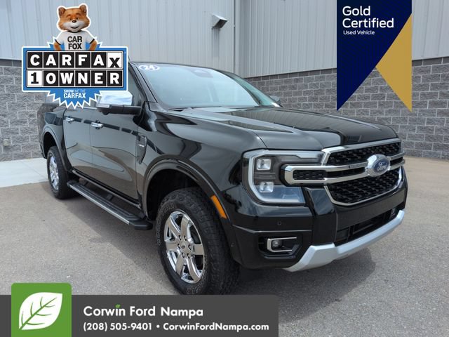 Certified 2024 Ford Ranger Lariat w/ FX4 Off-Road Package