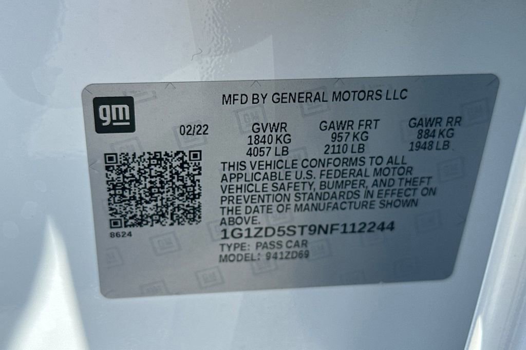 Used 2022 Chevrolet Malibu LT image 32