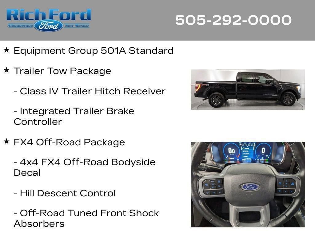 Certified 2023 Ford F150 Lariat AWD/4WD image 16