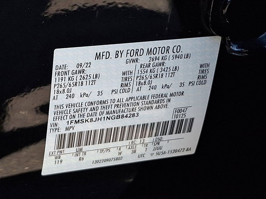 Certified 2022 Ford Explorer Timberline AWD/4WD image 27