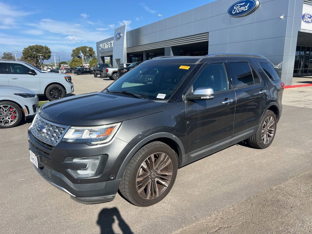 Certified 2017 Ford Explorer Platinum