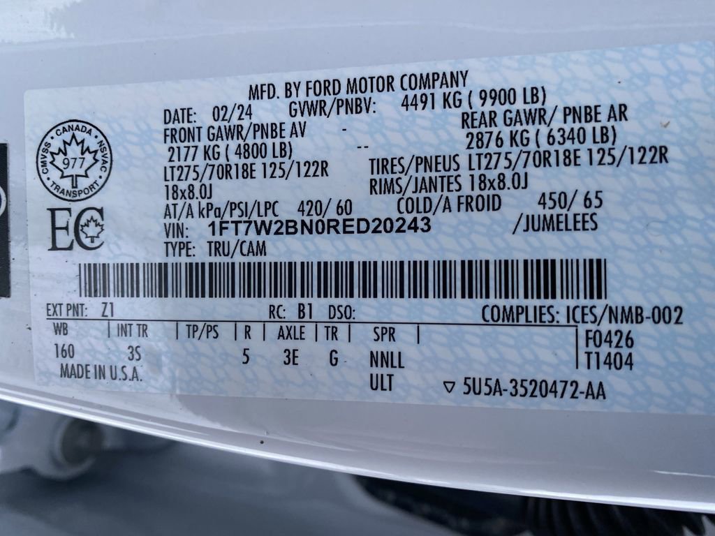 Certified 2024 Ford F250 XLT image 51