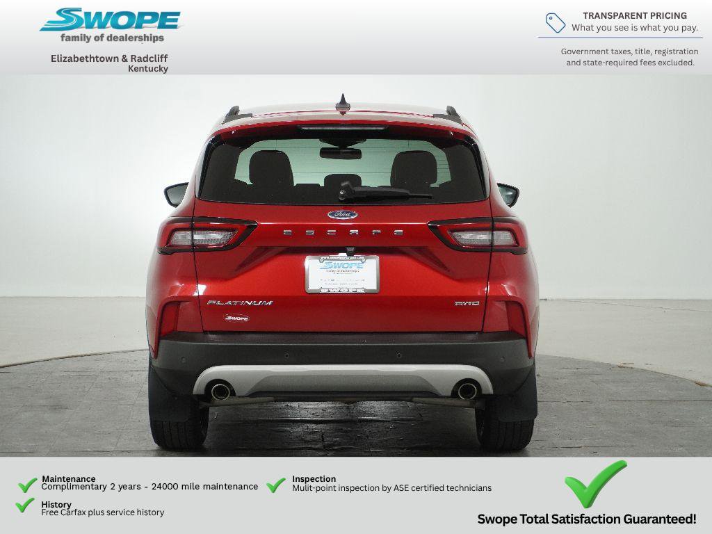 Certified 2023 Ford Escape Platinum AWD/4WD image 4