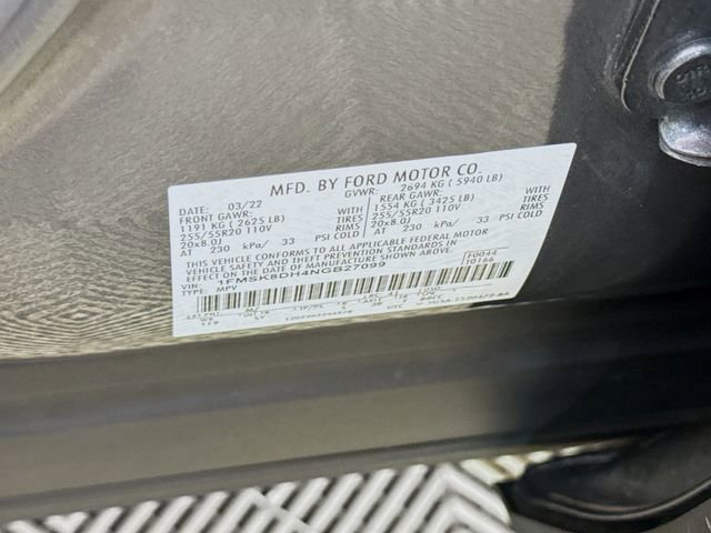 Certified 2022 Ford Explorer XLT w/ Equipment Group 202A AWD/4WD image 33