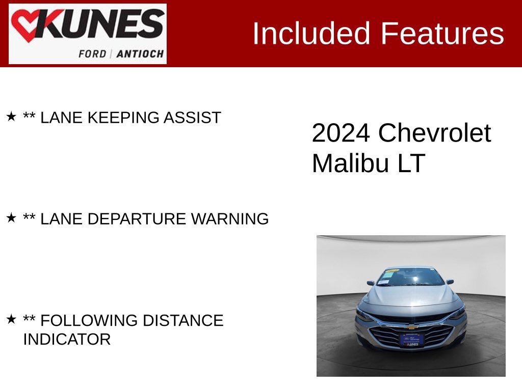 Used 2024 Chevrolet Malibu LT FWD image 4