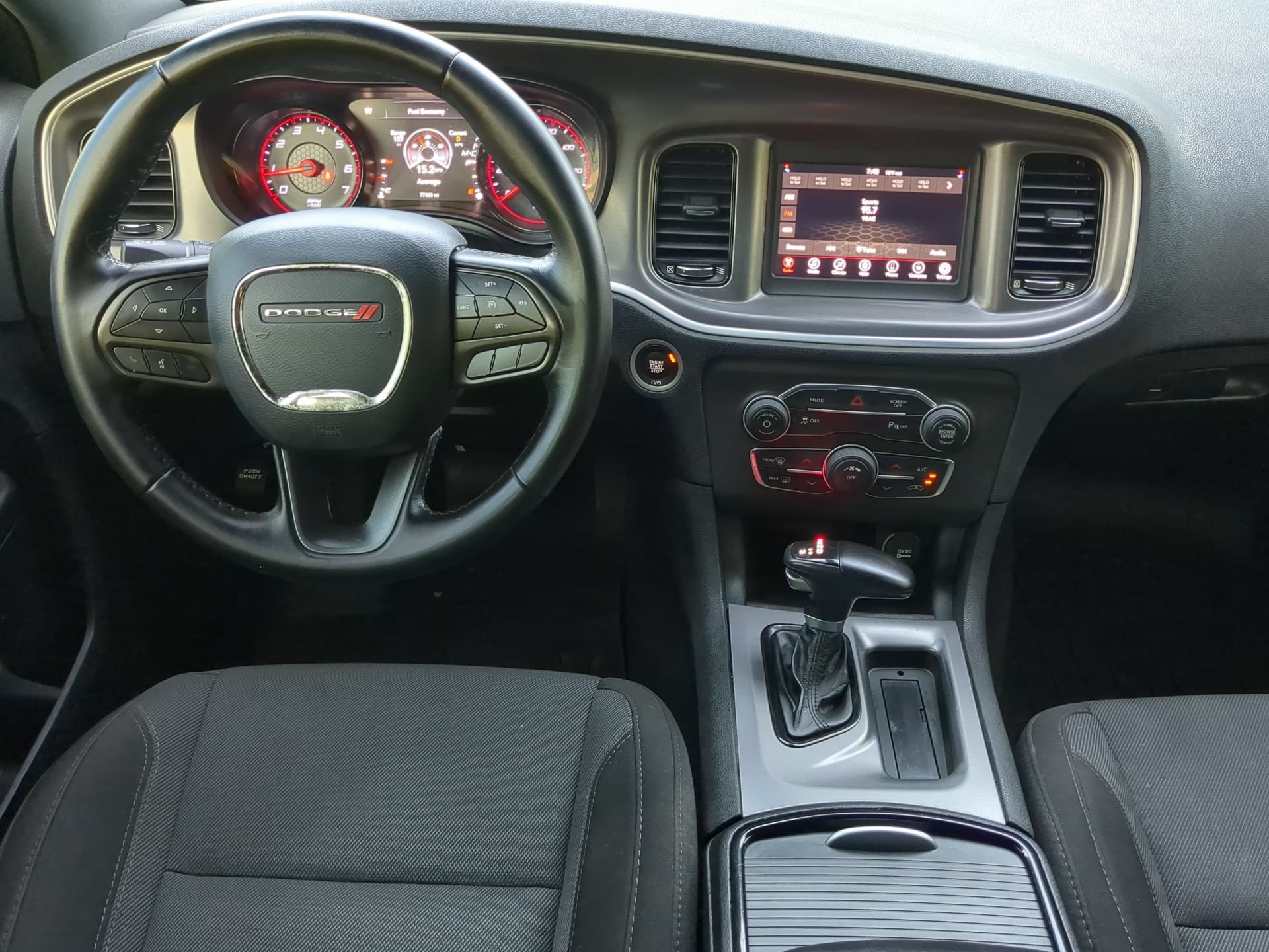 Used 2021 Dodge Charger SXT w/ Blacktop Package RWD image 49
