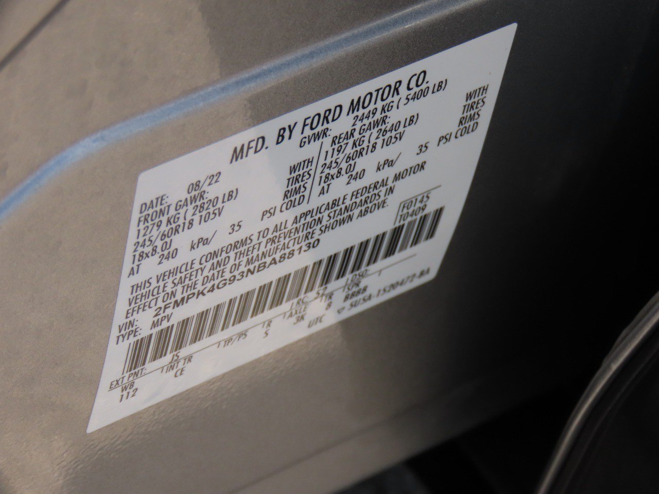 Certified 2022 Ford Edge SE AWD/4WD image 32