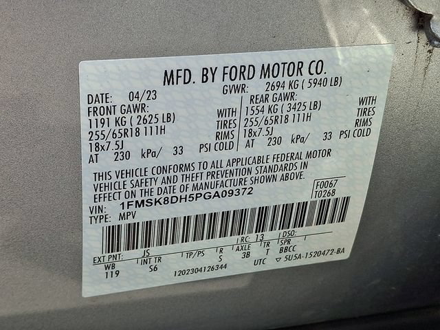 Certified 2023 Ford Explorer XLT w/ Equipment Group 202A AWD/4WD image 28