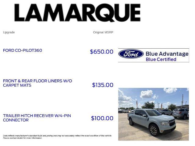 Certified 2023 Ford Maverick Lariat FWD image 10