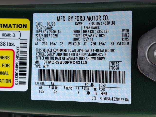 Certified 2023 Ford Bronco Sport Big Bend AWD/4WD image 26