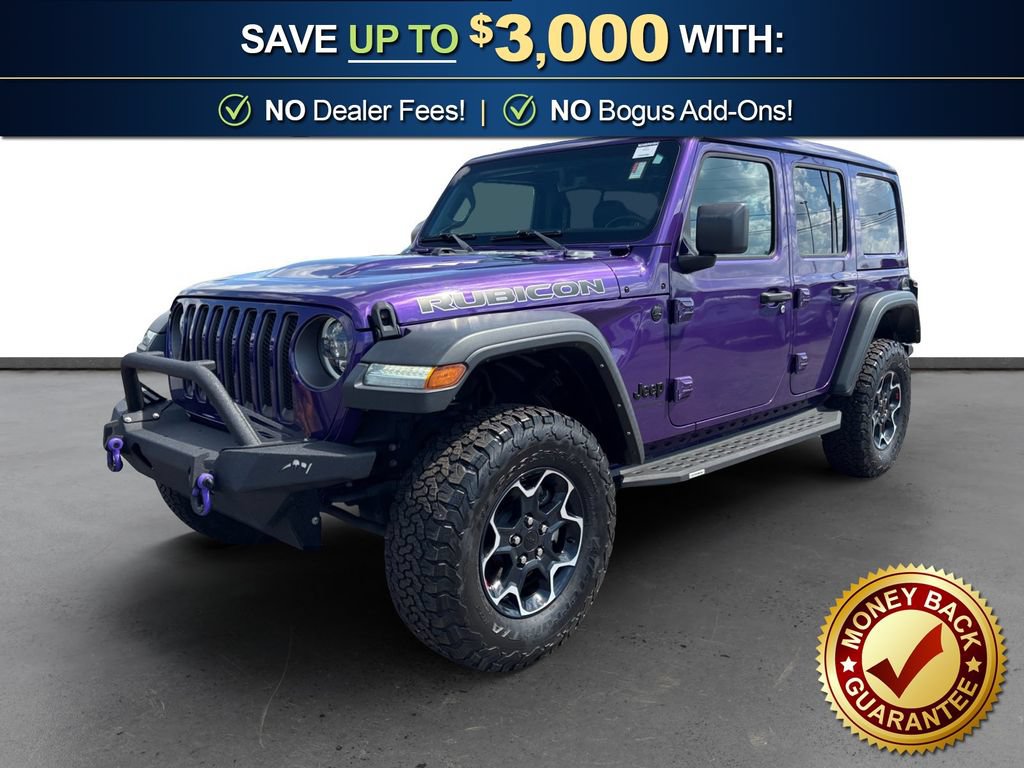 Used 2023 Jeep Wrangler Unlimited Rubicon w/ LED Lighting Group