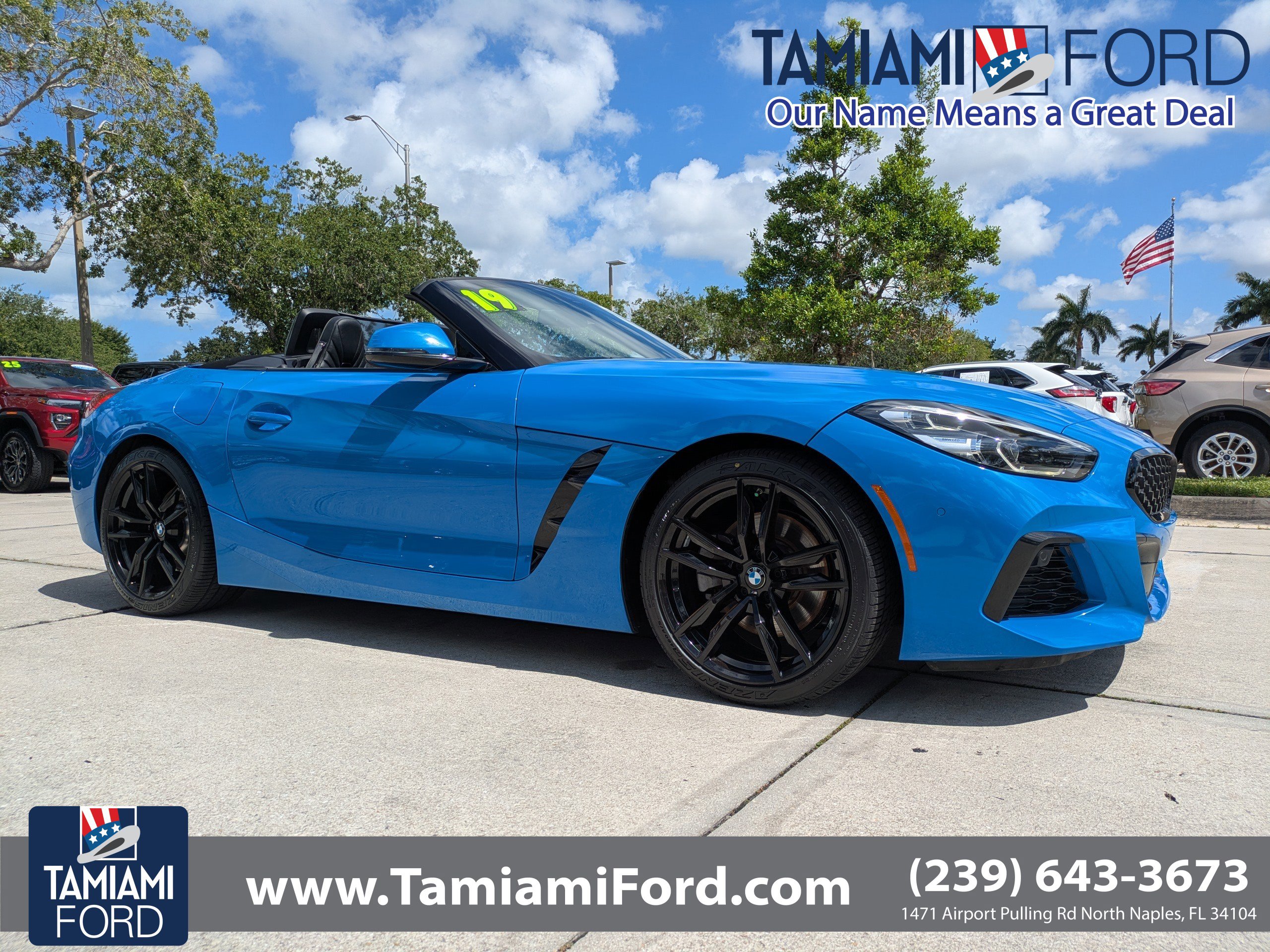 Used 2019 BMW Z4 sDrive30i w/ M Sport Package RWD image 1
