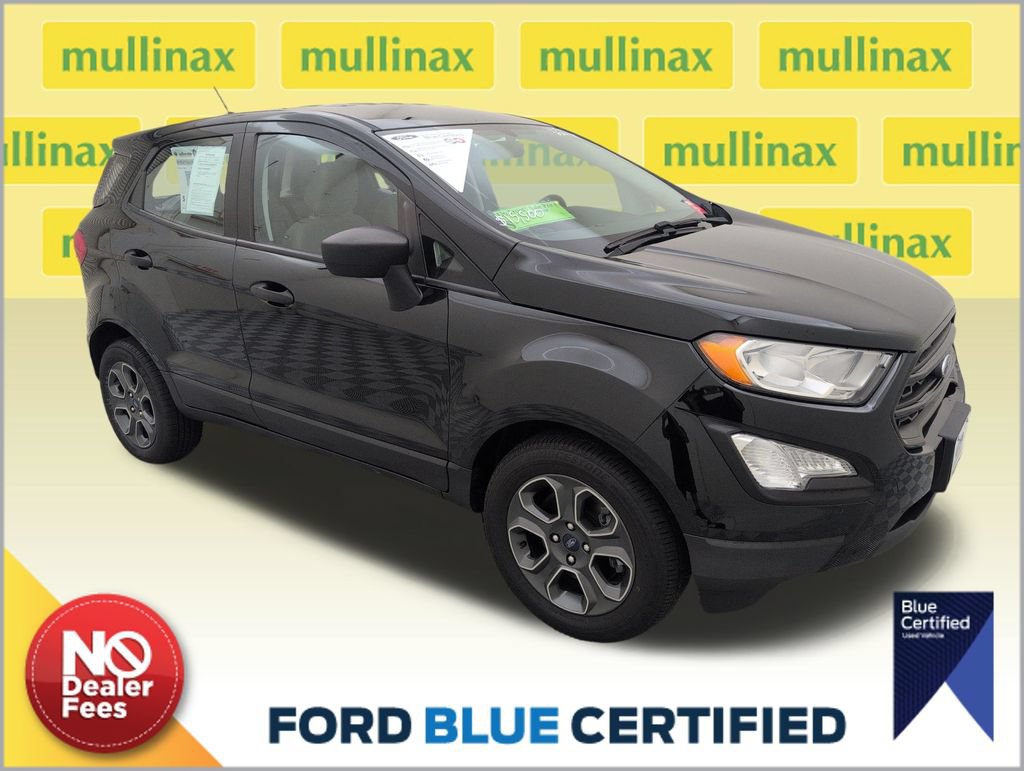 Certified 2021 Ford EcoSport S